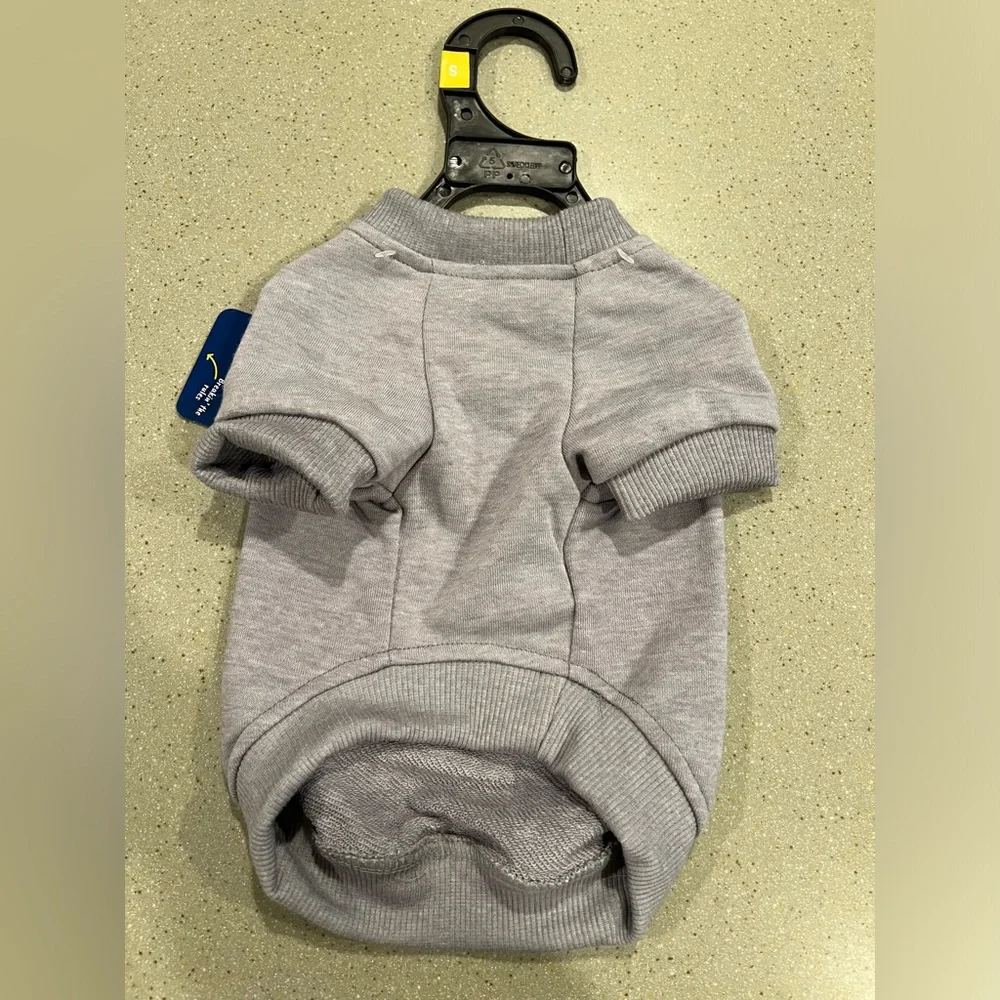NWT - Youly The Maverick Pet “Mess Maker” T-Shirt - Gray / Navy‎ - Size S